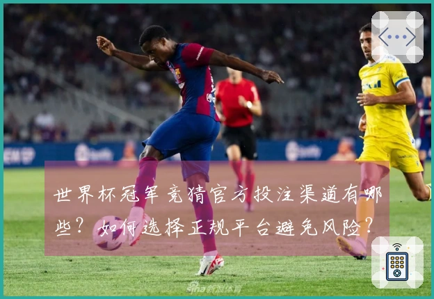 世界杯冠军竞猜官方投注渠道有哪些？如何选择正规平台避免风险？