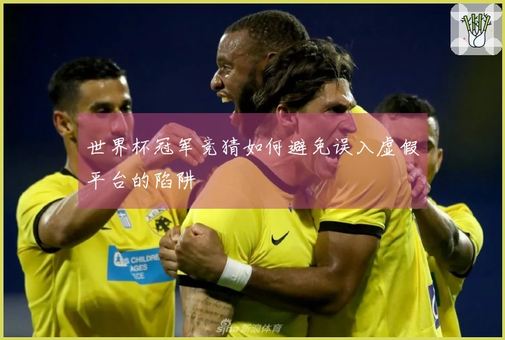 世界杯冠军竞猜如何避免误入虚假平台的陷阱